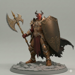 Tiefling - Barbaro (45 mm)