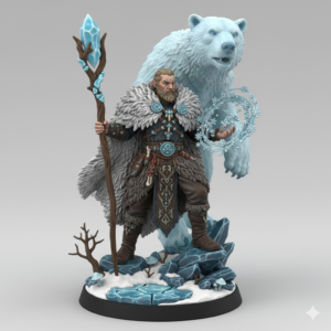 Humano - Druida (45 mm)